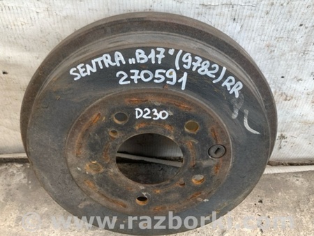 ФОТО Тормозной барабан для Nissan Sentra B17 Киев