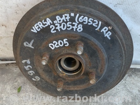 ФОТО Тормозной барабан для Nissan Versa B17 Киев