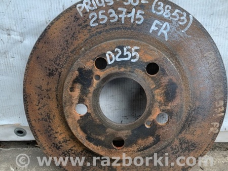 ФОТО Диск тормозной передний для Toyota Prius 30 (09-17) Киев