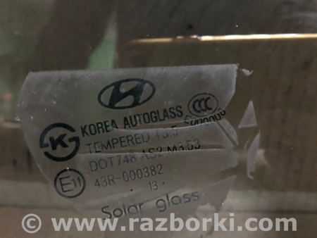 ФОТО Стекло двери для Hyundai Sonata YF (09.2009-03.2014) Киев