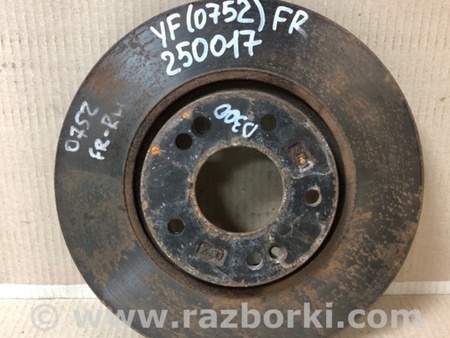 ФОТО Диск тормозной передний для Hyundai Sonata YF (09.2009-03.2014) Киев