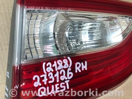 ФОТО Фонарь задний внутренний для Nissan Quest S (11-17) Киев