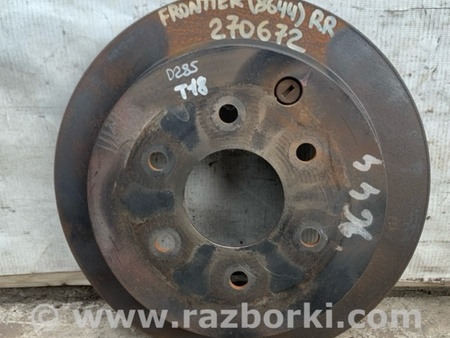 ФОТО Диск тормозной задний для Nissan Frontier D40 (04-21) Киев