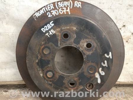 ФОТО Диск тормозной задний для Nissan Frontier D40 (04-21) Киев