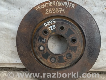 ФОТО Диск тормозной передний для Nissan Frontier D40 (04-21) Киев