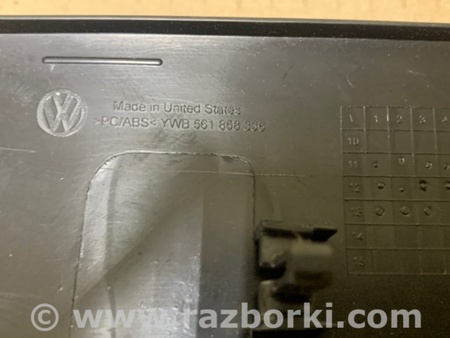 ФОТО Накладка торпедо под магнитолу для Volkswagen Passat B7 (09.2010-06.2015) Киев