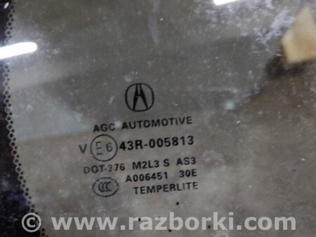 ФОТО Стекло двери глухое для Acura RDX TB3, TB4 (03.2012-12.2015) Киев