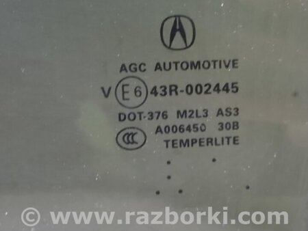 ФОТО Стекло двери для Acura RDX TB3, TB4 (03.2012-12.2015) Киев