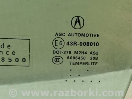 ФОТО Стекло двери для Acura RDX TB3, TB4 (03.2012-12.2015) Киев