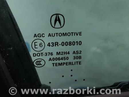 ФОТО Стекло двери для Acura RDX TB3, TB4 (03.2012-12.2015) Киев
