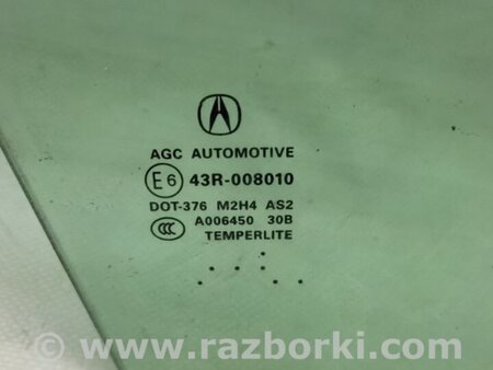 ФОТО Стекло двери для Acura RDX TB3, TB4 (03.2012-12.2015) Киев