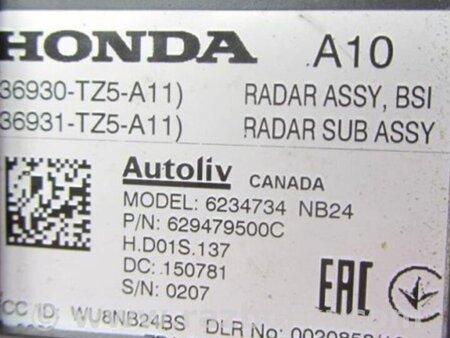 ФОТО Датчик слепых зон для Acura RDX TB3, TB4 (03.2012-12.2015) Киев
