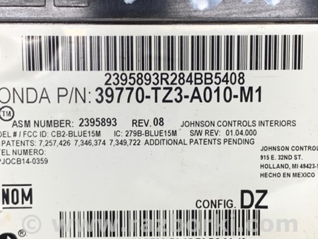 ФОТО Блок управления Bluetooth для Acura TLX (09.2014-04.2020) Киев