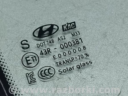 ФОТО Стекло двери глухое для Hyundai Elantra AD (09.2015-...) Киев