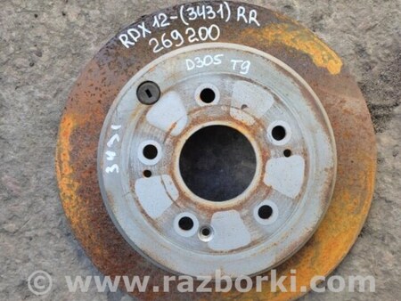 ФОТО Диск тормозной задний для Acura RDX TB3, TB4 (03.2012-12.2015) Киев