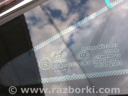 ФОТО Стекло в кузов для Hyundai Sonata LF (04.2014-...) Киев