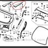 ФОТО Молдинг крыши для Acura MDX YD3 (06.2013-05.2020) Киев
