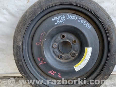ФОТО Запаска (Докатка, Таблетка) для Nissan Sentra B17 Киев