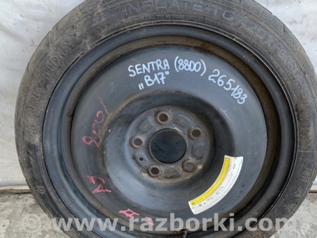 ФОТО Запаска (Докатка, Таблетка) для Nissan Sentra B17 Киев
