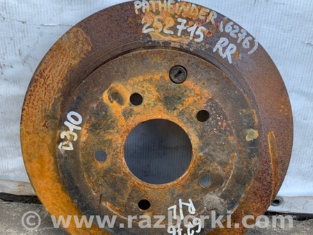 ФОТО Диск тормозной задний для Nissan Pathfinder R52 Киев