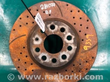 ФОТО Диск тормозной передний для Volkswagen Passat B7 (09.2010-06.2015) Киев