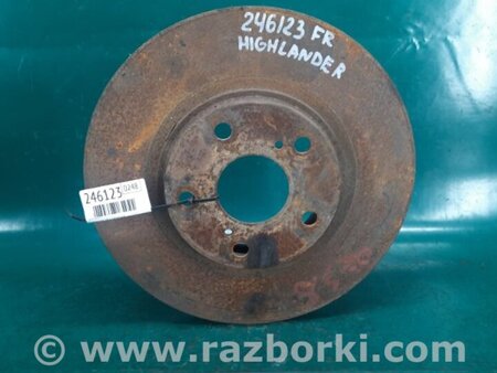 ФОТО Диск тормозной передний для Toyota Highlander (01-07) Киев