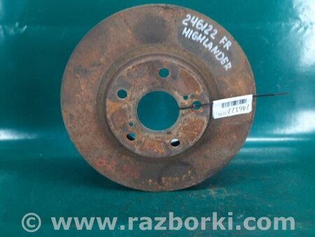 ФОТО Диск тормозной передний для Toyota Highlander (01-07) Киев