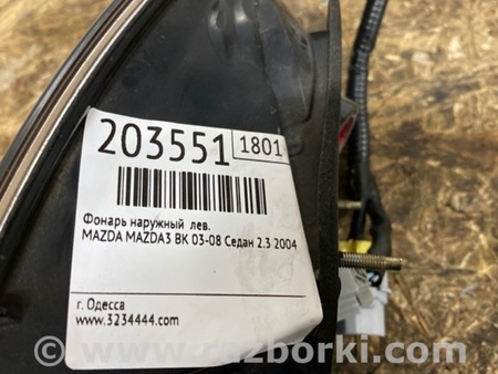 ФОТО Фонарь задний наружный для Mazda 3 BK (2003-2009) (I) Киев