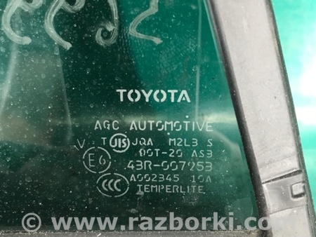 ФОТО Стекло двери глухое для Toyota RAV-4 (05-12) Киев