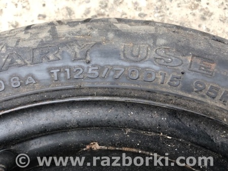 ФОТО Запаска (Докатка, Таблетка) для Toyota Yaris (05-11) Киев