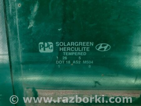 ФОТО Стекло двери глухое для Hyundai Sonata NF (09.2004-10.2010) Киев
