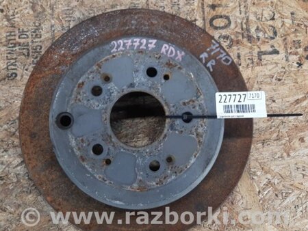 ФОТО Диск тормозной задний для Acura RDX TB 1/2 (07.2006-2012) Киев