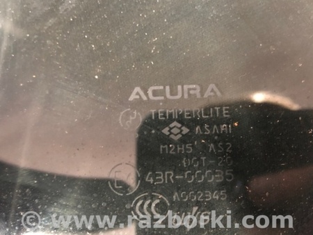 ФОТО Стекло двери глухое для Acura RL (1995-2012) Киев