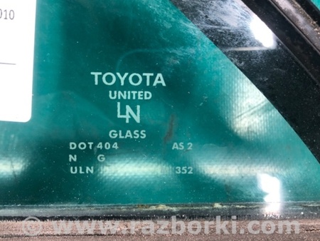 ФОТО Стекло двери глухое для Toyota Camry 40 XV40 (01.2006-07.2011) Киев