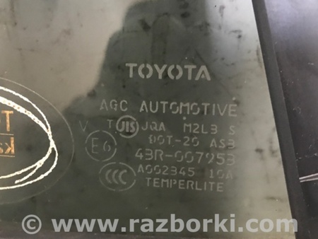 ФОТО Стекло двери глухое для Toyota RAV-4 (05-12) Киев