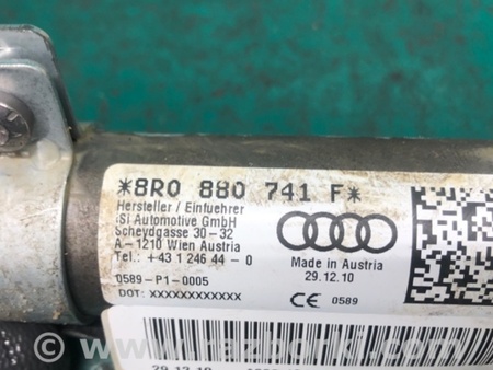 ФОТО AirBag шторка для Audi (Ауди) Q5 8R (04.2008-03.2017) Киев