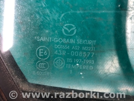 ФОТО Стекло двери глухое для Mazda 3 BL (2009-2013) (II) Киев