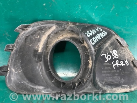 ФОТО Накладка противотуманной фары для Jeep Compass (06-15) Киев