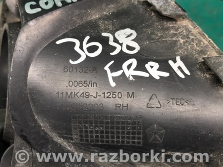 ФОТО Накладка противотуманной фары для Jeep Compass (06-15) Киев