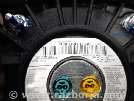 ФОТО Airbag подушка водителя для Ford Focus 3 (01.2010 - 03.2018) Киев