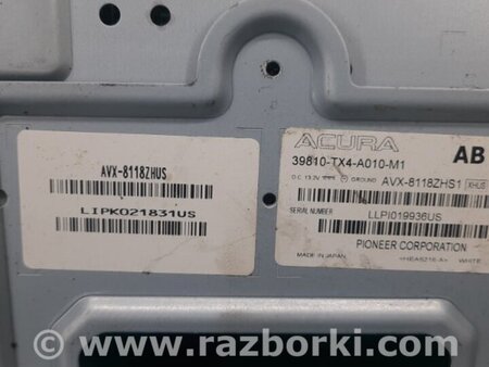 ФОТО Монитор для Acura RDX TB3, TB4 (03.2012-12.2015) Киев