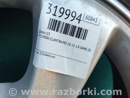 ФОТО Диск R15 для Hyundai Elantra MD (04.2010-05.2016) Киев
