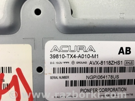 ФОТО Монитор для Acura RDX TB3, TB4 (03.2012-12.2015) Киев