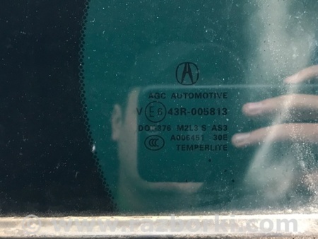 ФОТО Стекло двери глухое для Acura RDX TB3, TB4 (03.2012-12.2015) Киев