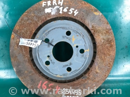 ФОТО Диск тормозной передний для Toyota Sienna (11-16) Киев
