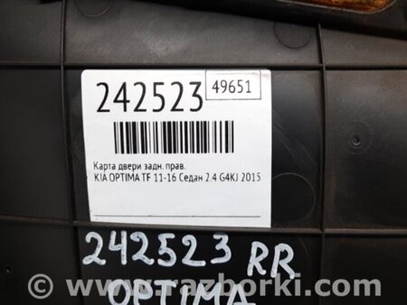 ФОТО Карта двери для KIA Optima TF Киев