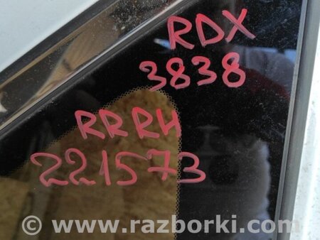 ФОТО Стекло в кузов для Acura RDX TB3, TB4 (03.2012-12.2015) Киев
