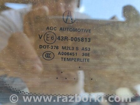 ФОТО Стекло в кузов для Acura RDX TB3, TB4 (03.2012-12.2015) Киев