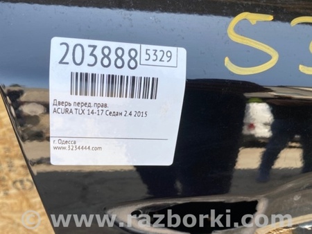 ФОТО Дверь для Acura TLX (09.2014-04.2020) Киев