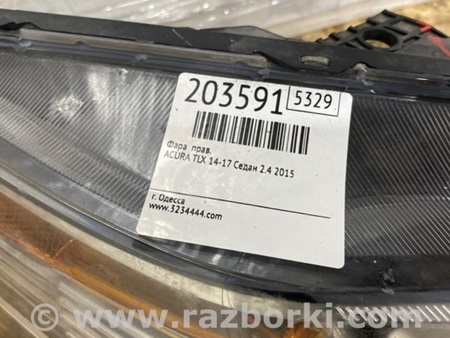 ФОТО Фара для Acura TLX (09.2014-04.2020) Киев